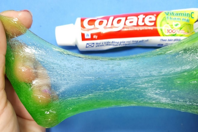 7 Cách làm slime bằng kem đánh răng đơn giản, nhanh chóng