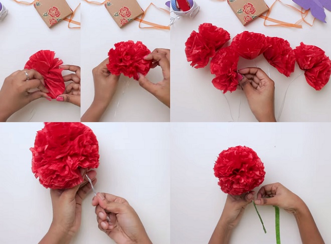 Cách làm hoa bằng giấy handmade đa phong cách
