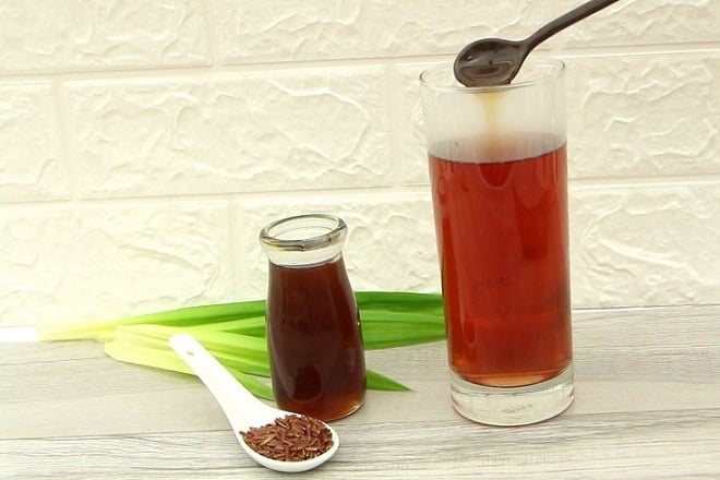 honey brown rice tea
