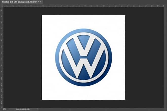 thiết kế logo volkswagen