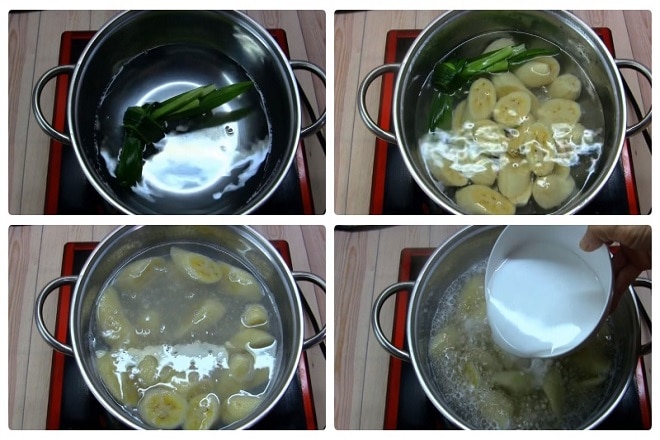 Cách nấu pudding chuối ngon