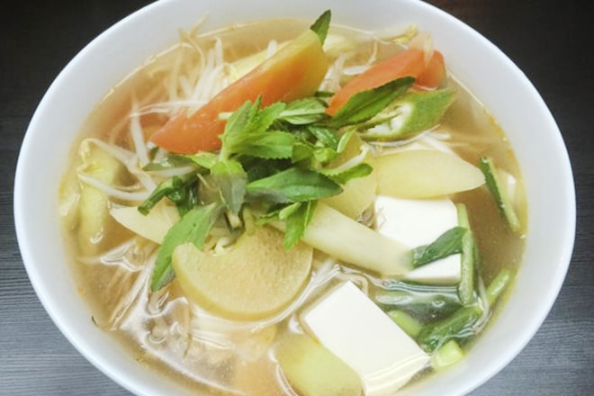 cách nấu canh chua me