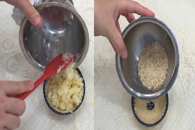Cách chế biến cơ bản của củ cải nén và đậu phộng