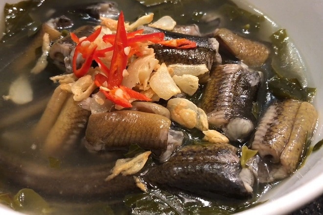 Cách nấu canh chua lươn lá giang