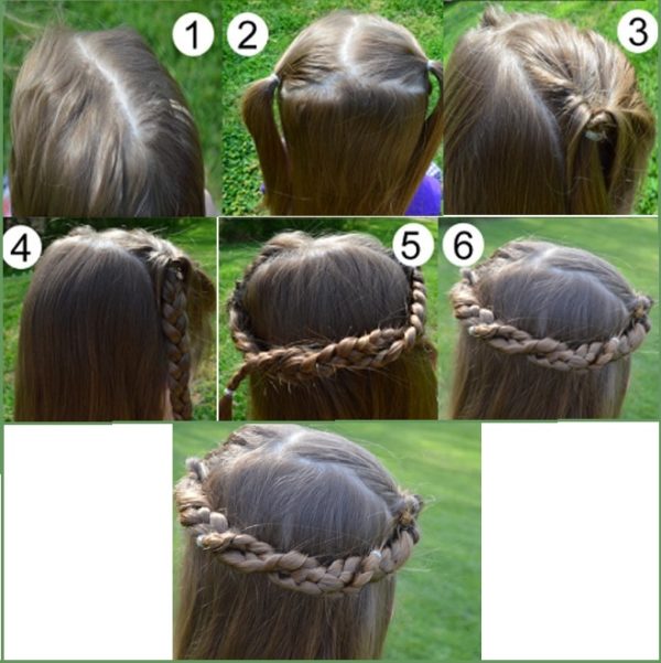 cách buộc tóc đẹp cho bé gái tóc ngắn