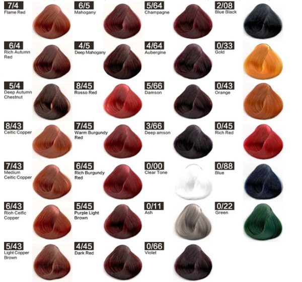 Khám phá bảng màu nhuộm tóc với nhiều lựa chọn từ những màu sắc quyến rũ đến những màu tối mạnh mẽ.