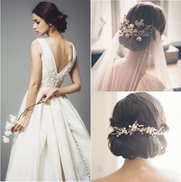 Nhìn vào hình ảnh của tóc cô dâu Hàn Quốc đẹp chắc chắn sẽ khiến bạn liên tưởng đến sự thanh lịch, quyến rũ và tràn đầy nữ tính. Với phong cách tóc cô dâu này, cô dâu sẽ trông thật xinh đẹp và rạng rỡ trong ngày cưới của mình.