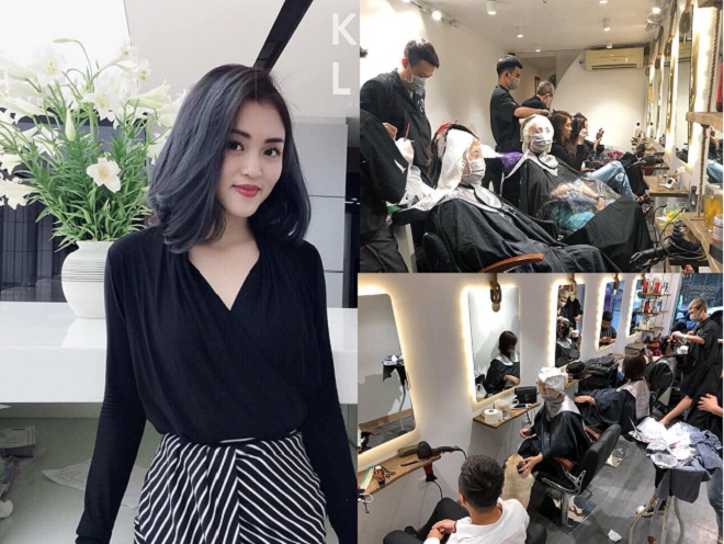 cắt nhuộm tóc tại The Kyle hair salon