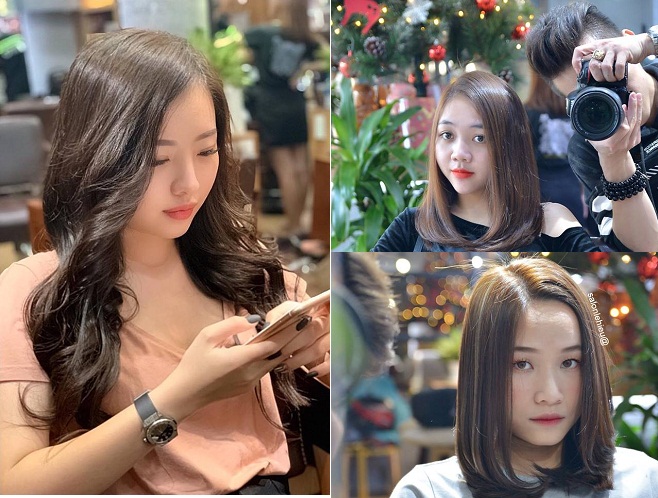 những mẫu tóc đẹp được cắt tại salon Lê Hiếu