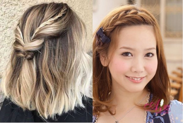 Hướng dẫn chi tiết 4 cách tết tóc mái dễ thương cho bạn gái đi làm, dạo phố, dự tiệc