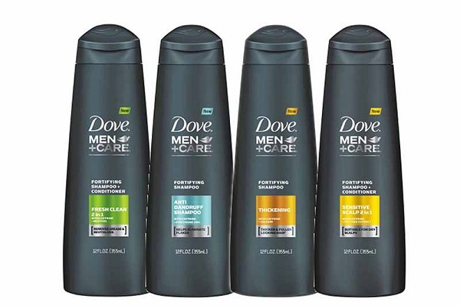 dove shampoo schwarze flasche