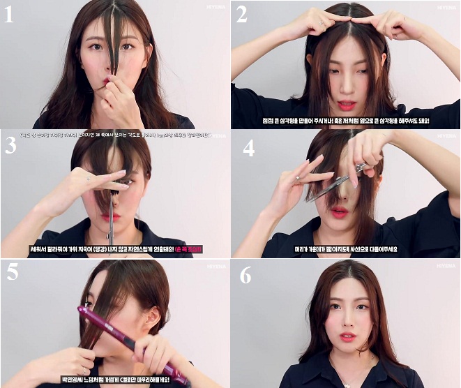 Rất Hay: Tóc mái dài Hàn Quốc: TOP 14 kiểu thời thượng, soán ngôi mái thưa,  mái bằng
