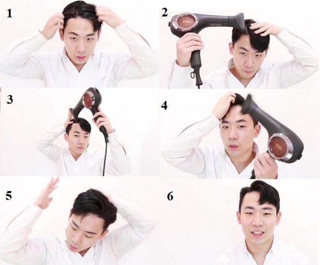 Rất Hay Tạo kiểu tóc 2 mái nam Hàn Quốc dễ dàng qua hướng dẫn bằng hình ảnh
