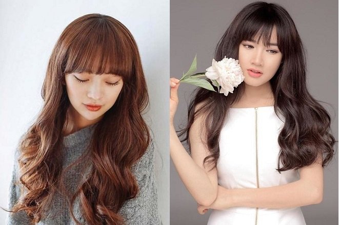 Bạn đang tìm kiếm kiểu tóc xoăn mái thưa Hàn Quốc đang là xu hướng của năm nay? Đừng bỏ lỡ cơ hội xem hình ảnh này! Tóc xoăn thưa và mái thưa luôn tạo cảm giác nhẹ nhàng, thuần khiết và thanh lịch. Với tóc xoăn mái thưa Hàn Quốc, bạn sẽ trông thật trẻ trung và năng động.