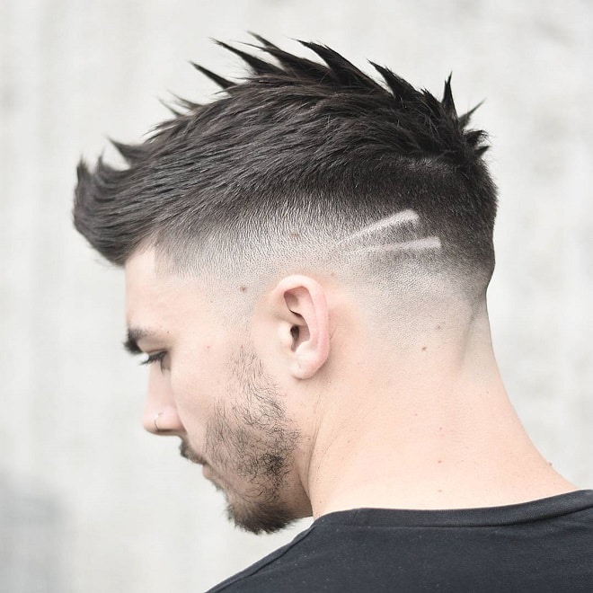 Kẻ vạch tóc nam đẹp 2020: 15 kiểu tattoo nghệ thuật đơn giản cực chất