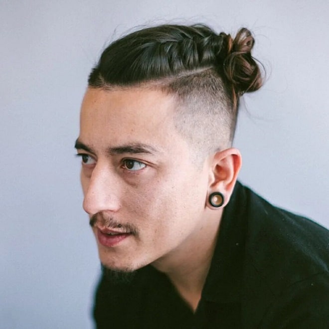 Kiểu tóc man bun