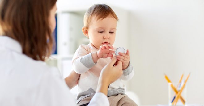 So, if your baby has a teething fever or has the following signs, take your child to the doctor as soon as possible