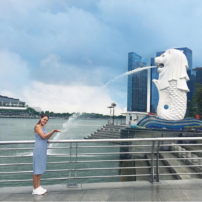 địa điểm du lịch singapore merlion park