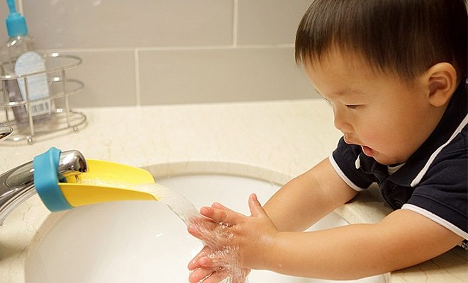 nước rửa tay cho trẻ em