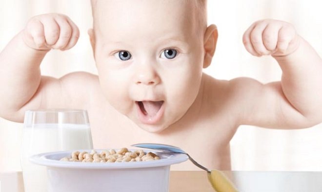 Sữa tăng cường hệ miễn dịch cho bé