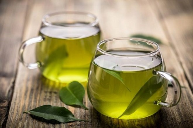 Uống gì để giảm mỡ bụng với trà xanh