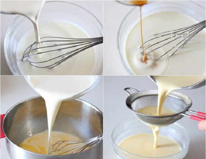 Cách làm Pudding trứng sữa