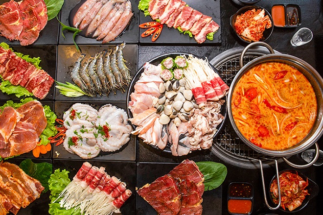 thực đơn gấu trúc bbq
