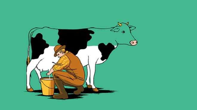 tác hại của sữa bò