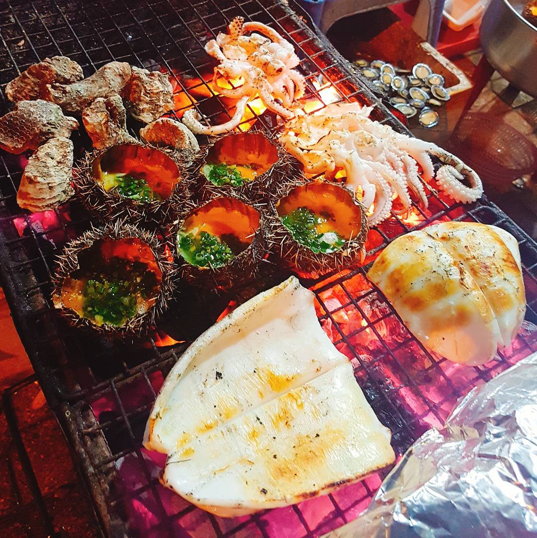 Các món ngon hải sản của Quán hải sản Thanh Sương Nha Trang