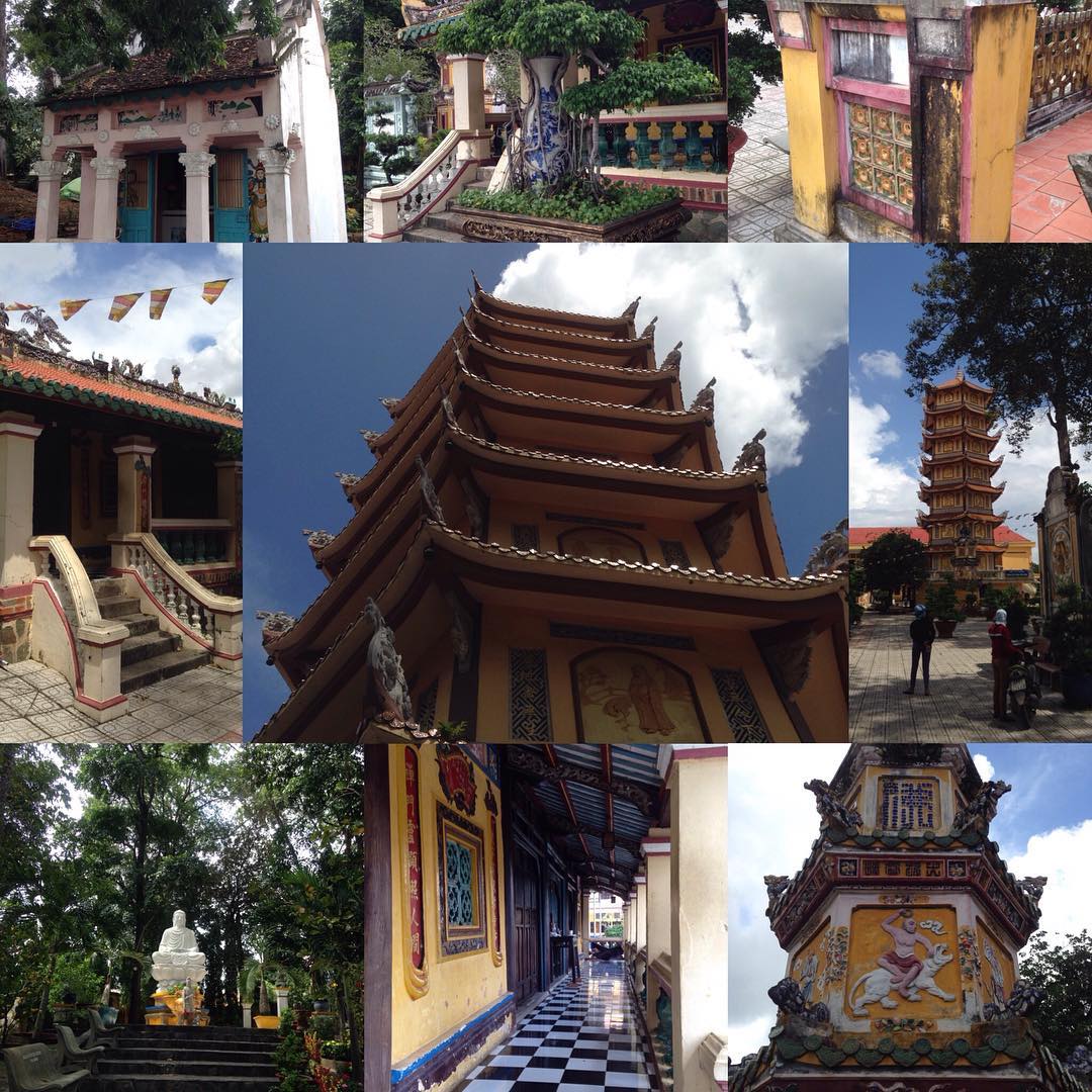 Các hạng mục kiến trúc của chùa Hội Khánh 