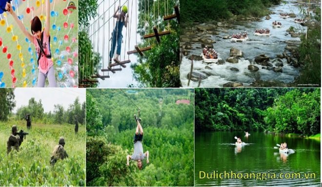 Khu du lịch rừng Madagui Đà Lạt bạn sẽ được tham gia các hoạt động thú vị ở đây 