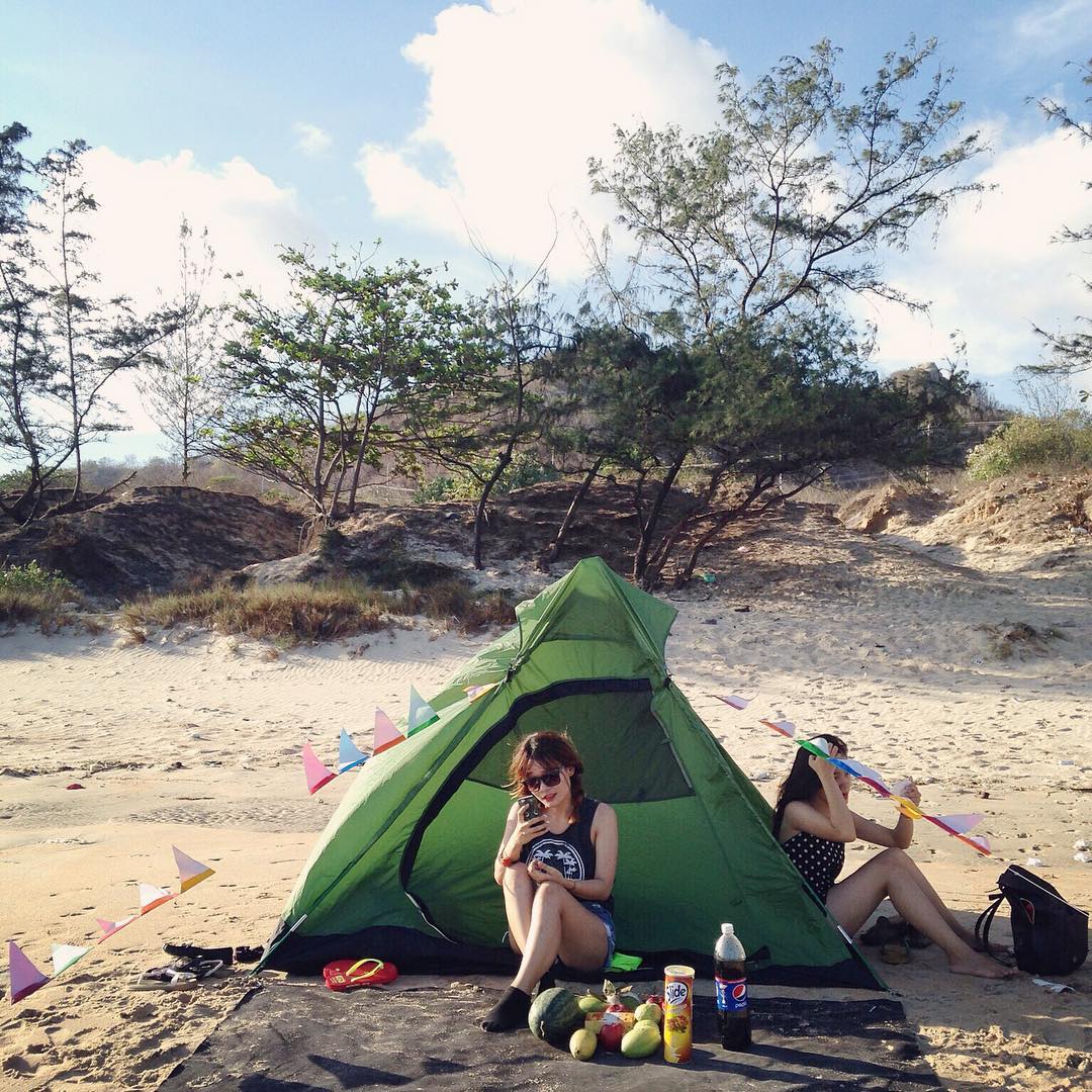 Cắm trại ở đèo nước ngọt Vũng Tàu