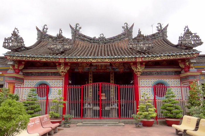 Toàn cảnh chùa Kiến An Cung