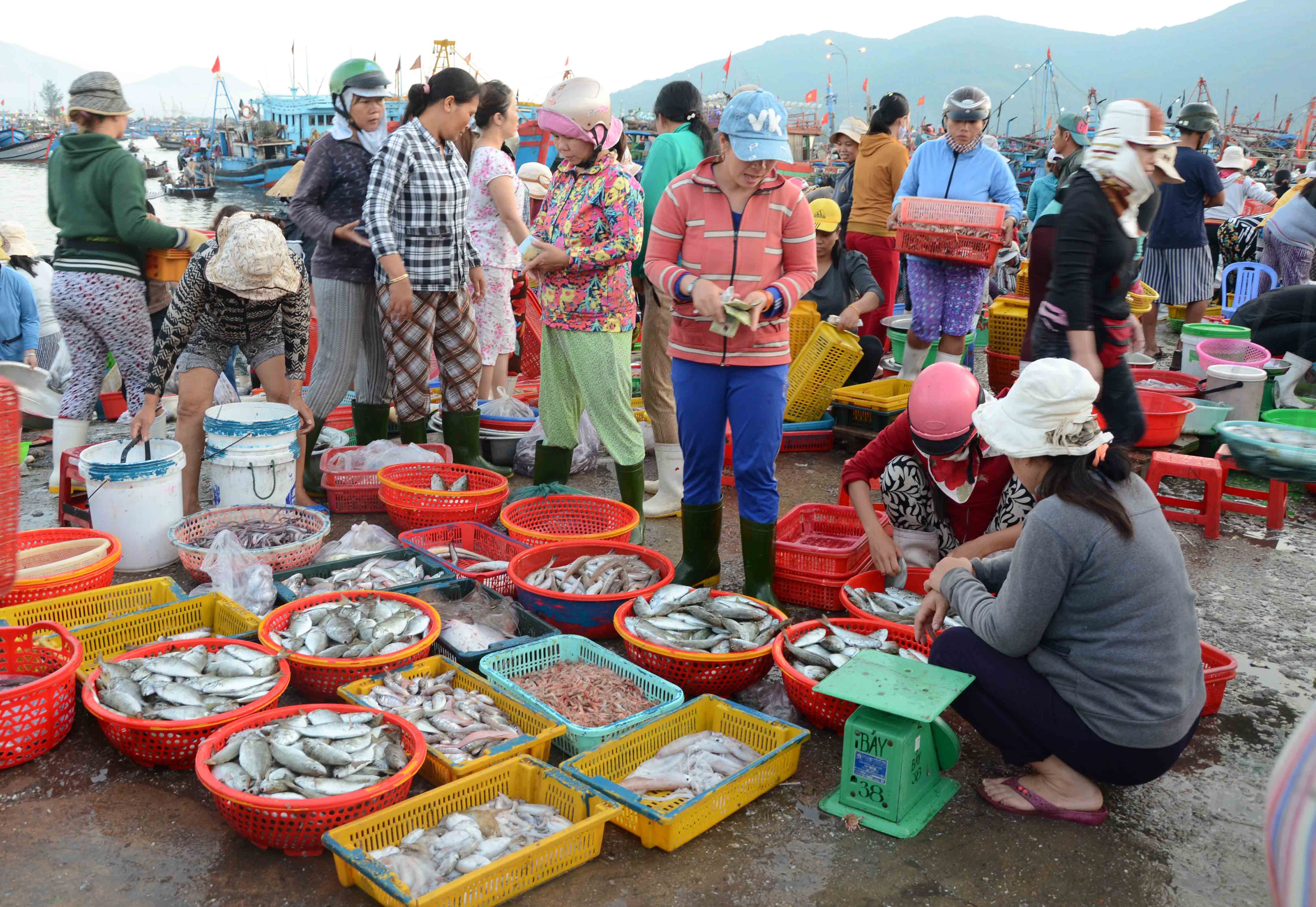 hải sản Đà Nẵng tại chợ hải sản