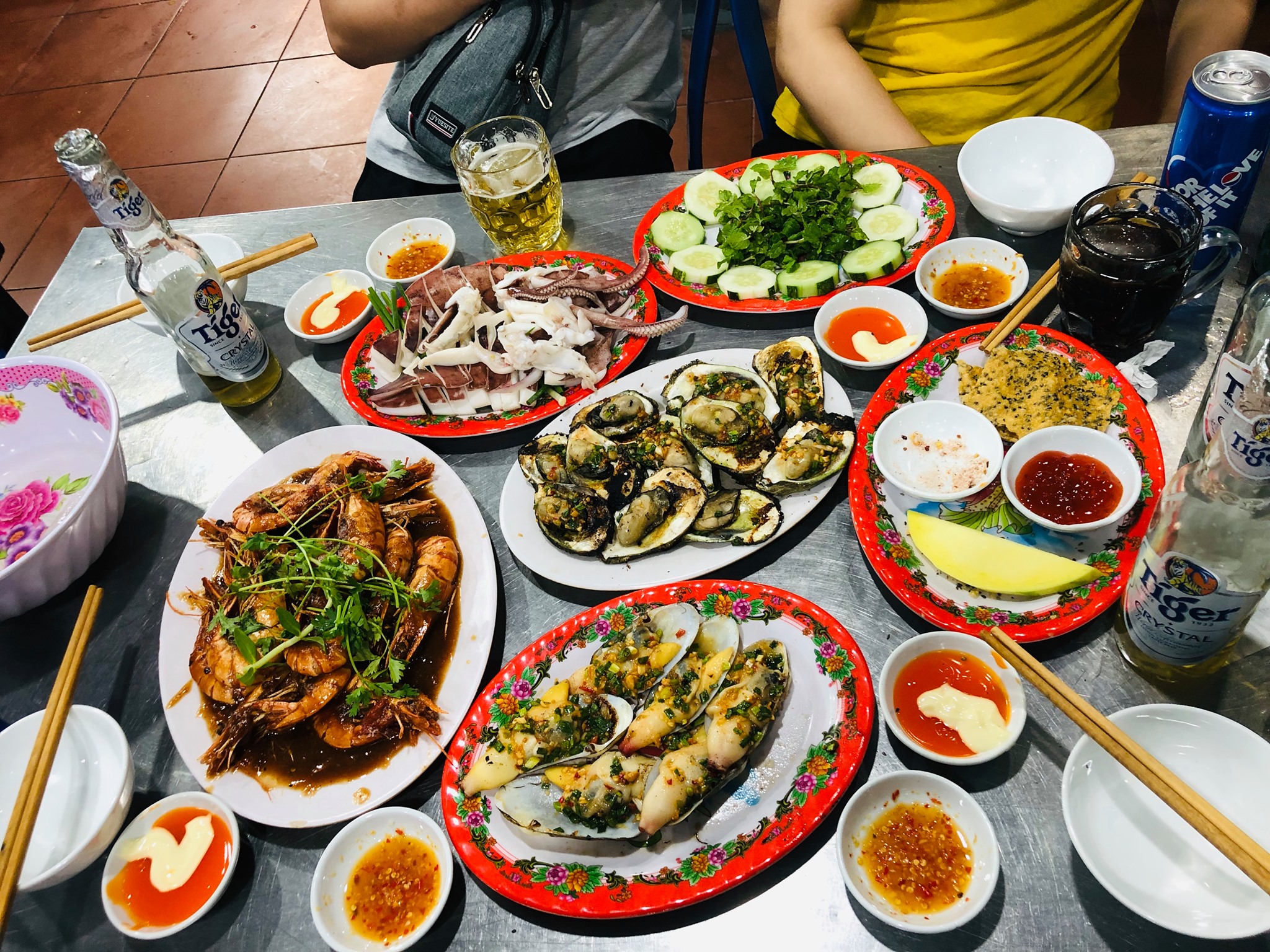 hải sản Đà Nẵng tại Bé Mặn