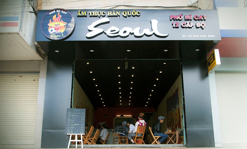 Nhà hàng Hàn Quốc phục vụ nhiều món ăn tại Đà Lạt