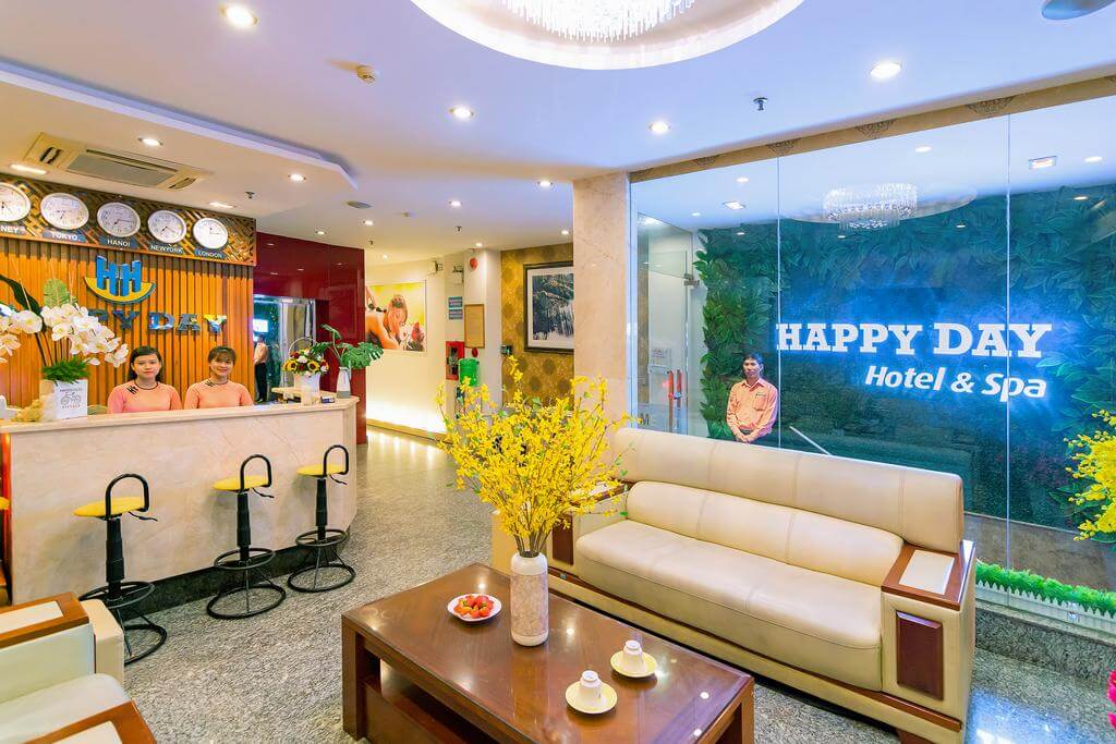 Happy day là khách sạn 2 sao Đà Nẵng kết hợp với spa