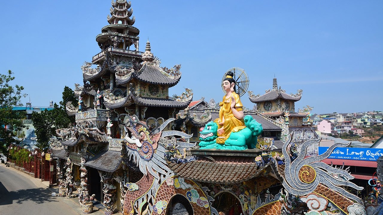 chùa Lin Phước tại Trại Mát Đà Lạt
