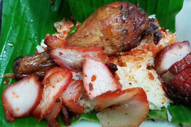 BA Chieu Chicken Sticky Rice là ngon Binh Thanh