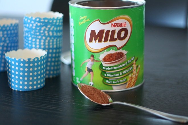 Cách làm sô cô la từ Milo