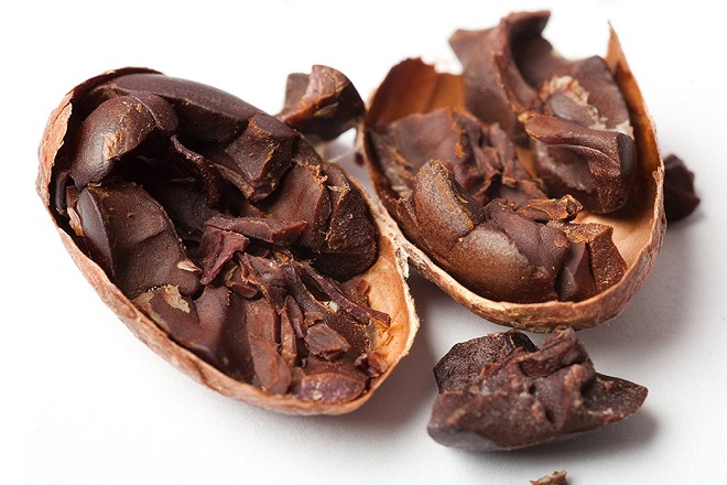 Hạt cacao rang