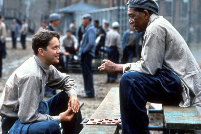 Top 100 phim hay nhất mọi thời đại The Shawshank Redemption