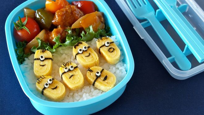 Cách làm Bento minion đơn giản nhưng rất đẹp mắt | Mầm Non Bồ Đề