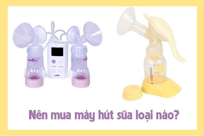 Nên mua máy hút sữa loại nào để đảm bảo an toàn và tiện lợi cho mẹ và bé?