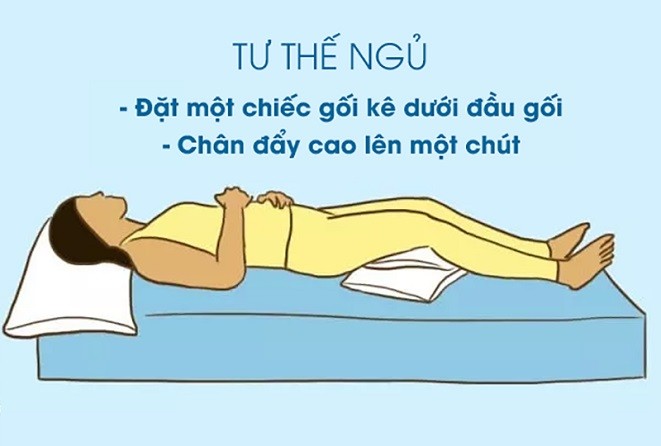 hướng dẫn tư thế ngủ tránh gù lưng