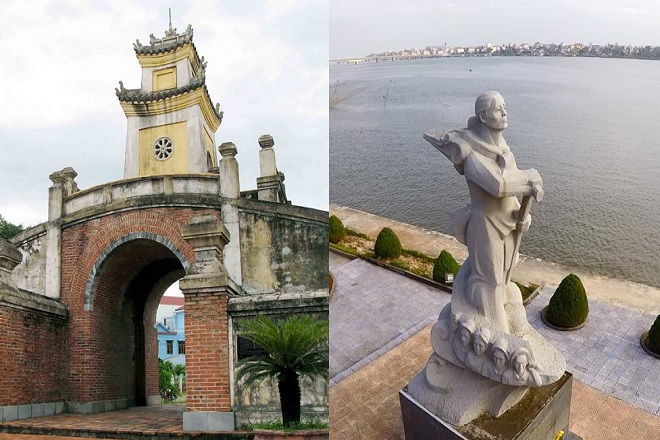 Quảng Bình Quan và tượng đài Mẹ Suốt