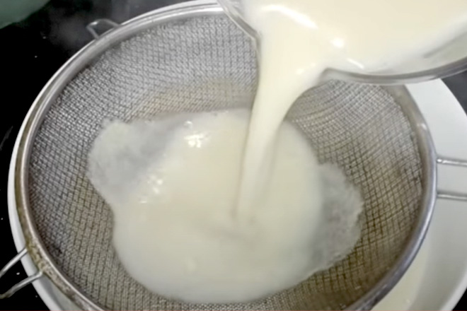 cách pha mầm đậu nành với sữa tươi