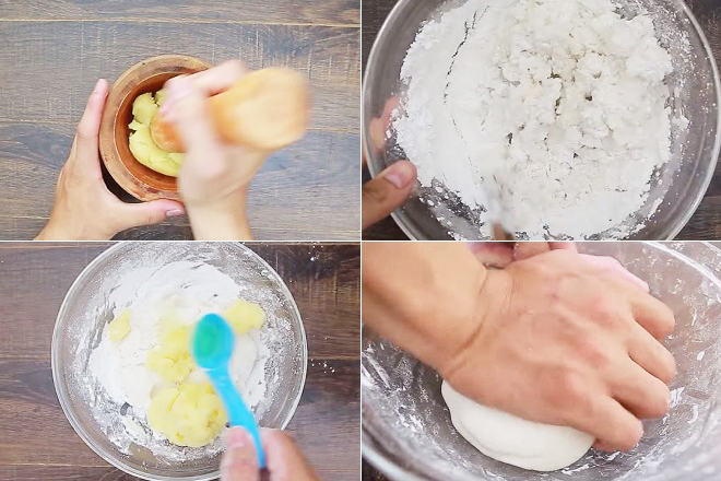 Cách làm vỏ bánh rán ngọt từ bột