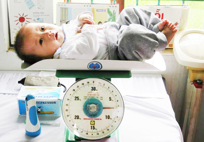 Bảng cân nặng trẻ sơ sinh từ 0 đến 12 tháng tuổi mới nhất của Việt Nam