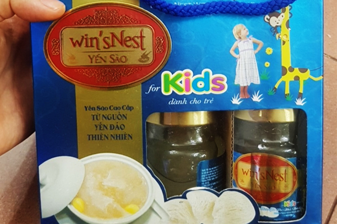 Nước yến cho bé Win'sNest Kids